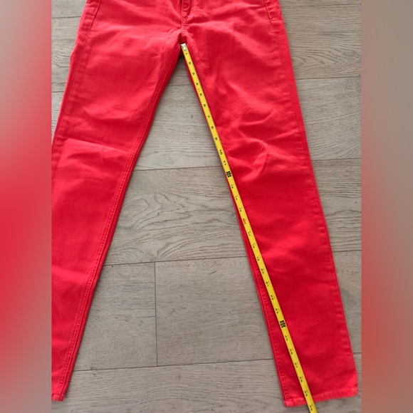 Rag & Bone woman’s red skinny jeans size 27 - Picture 4 of 7
